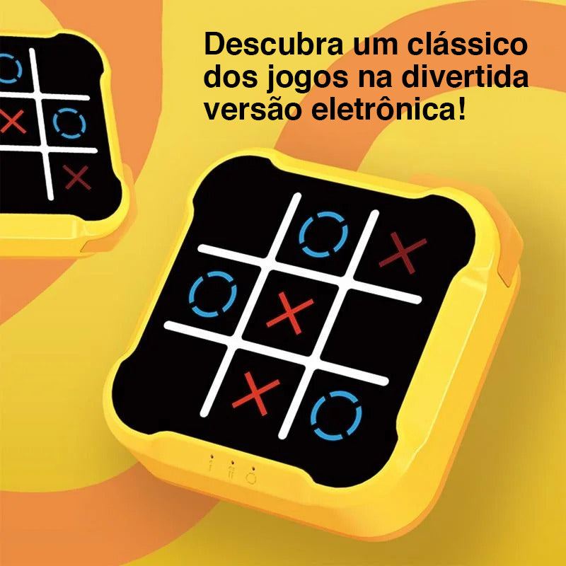 Jogo da Velha Eletrônico 3 em 1 (Tic Tac Toe)